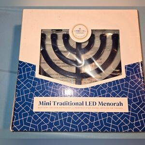 Mini Traditional LED Menorah